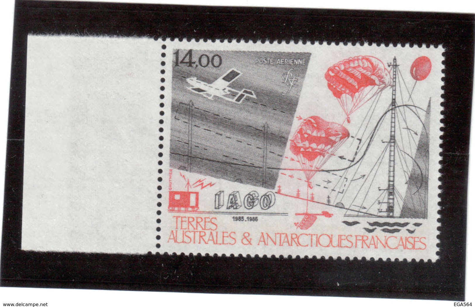 B12 - TAAF - PA95 ** MNH De 1986 - Recherches Scientifiques. (faciale 2,13) - Neufs