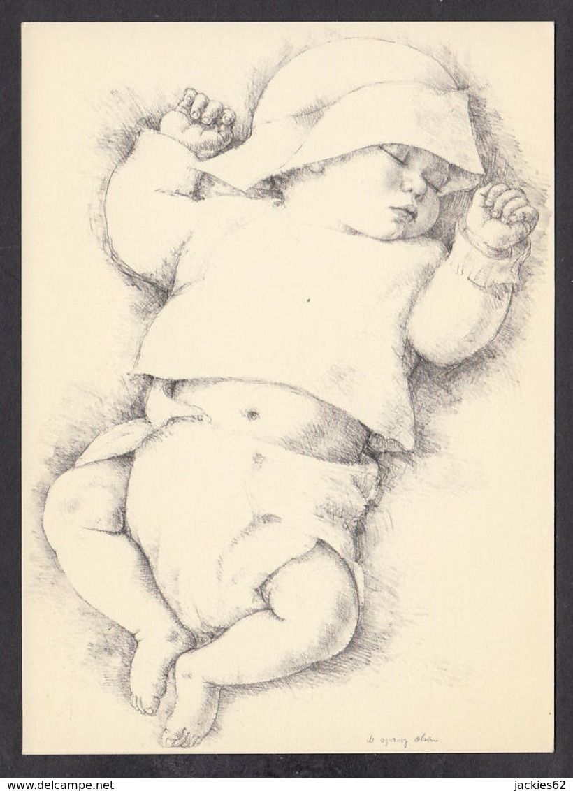 94091/ Illustrateur, IB SPANG OLSEN, Baby, Bébé, *Afternoon Nap - Middagslur* - Andere & Zonder Classificatie