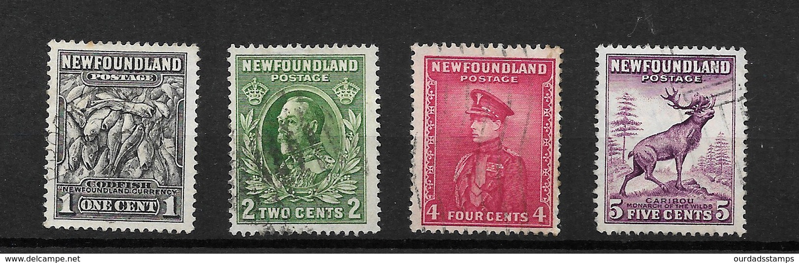 Newfoundland 1932, Small Selection To 25c Used (7294) - 1908-1947