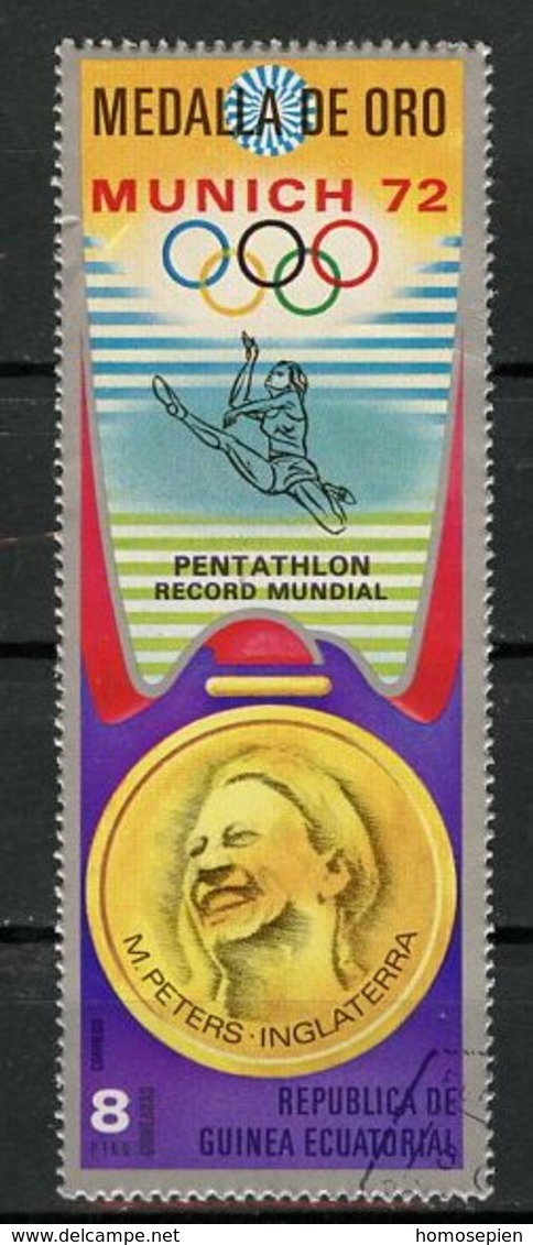 Guinée équatoriale - Guinea 1972 Y&T N°28-8p - Michel N°167 (o) - 8p M Peters - Guinée Equatoriale