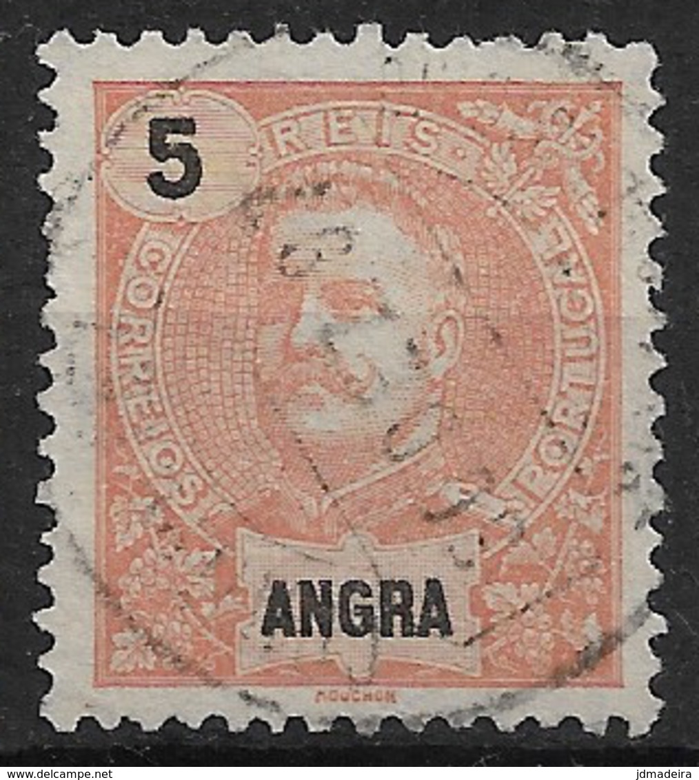 Angra – 1897 King Carlos 5 Réis - Angra