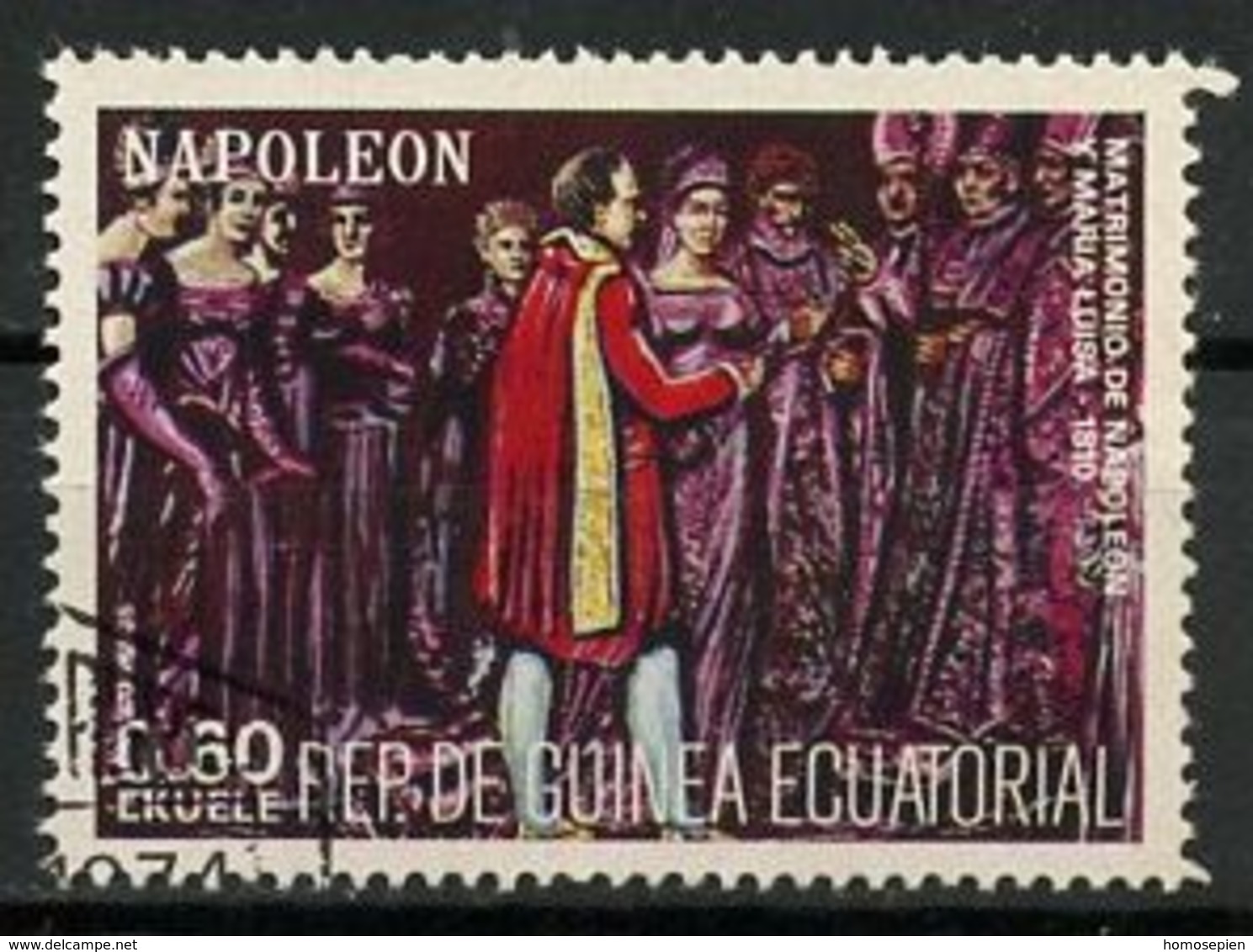 Guinée équatoriale - Guinea 1977 Y&T N°109-0,60e - Michel N°1192 (o) - 0,60e Napoléon - Equatoriaal Guinea