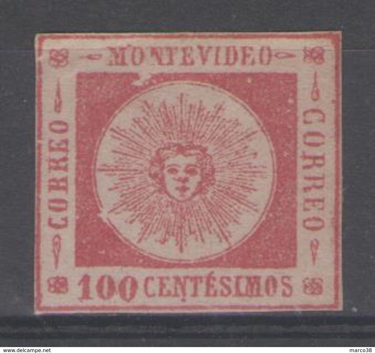 URUGUAY:  N°15 * (variété)       - Cote 100€+ - - Uruguay