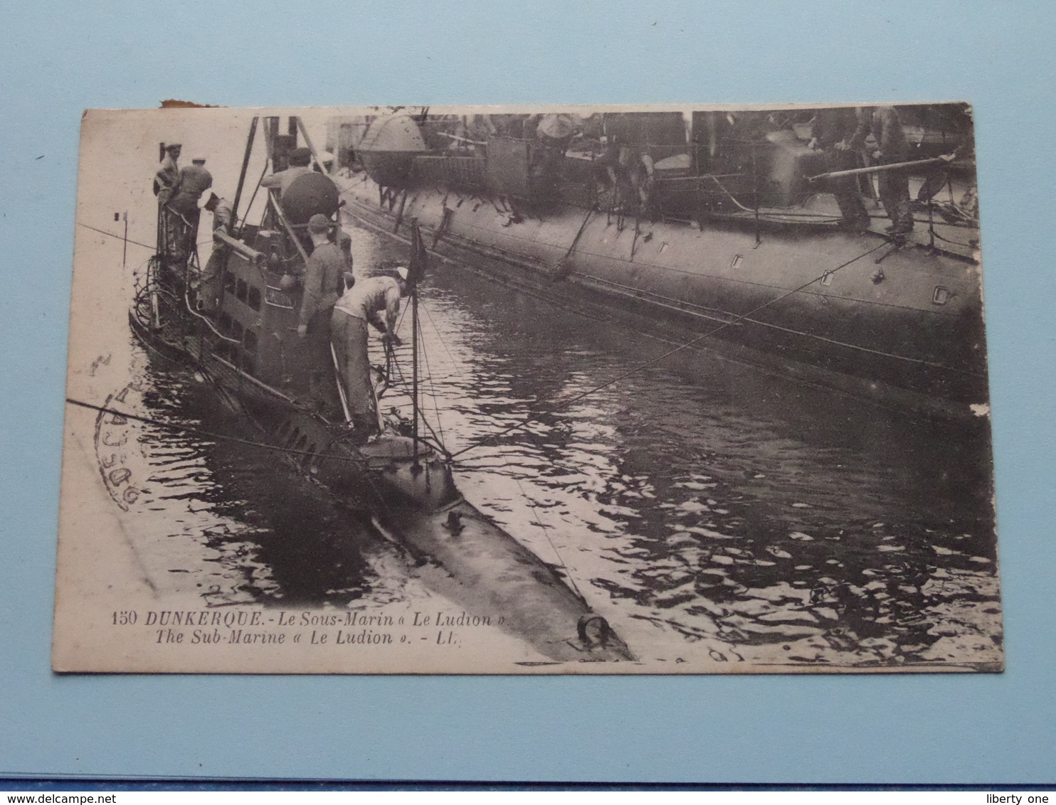 " LE LUDION " Dunkerque / Sous-Marin ( 150 - LL ) - Anno 1922 ( Voir Photo Details ) ! - Sous-marins