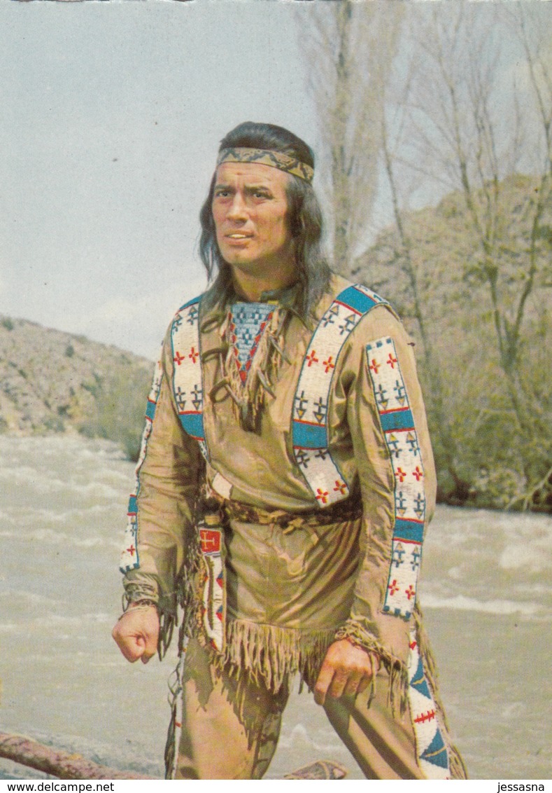 AK - Pierre Brice - Winnetou - Schauspieler