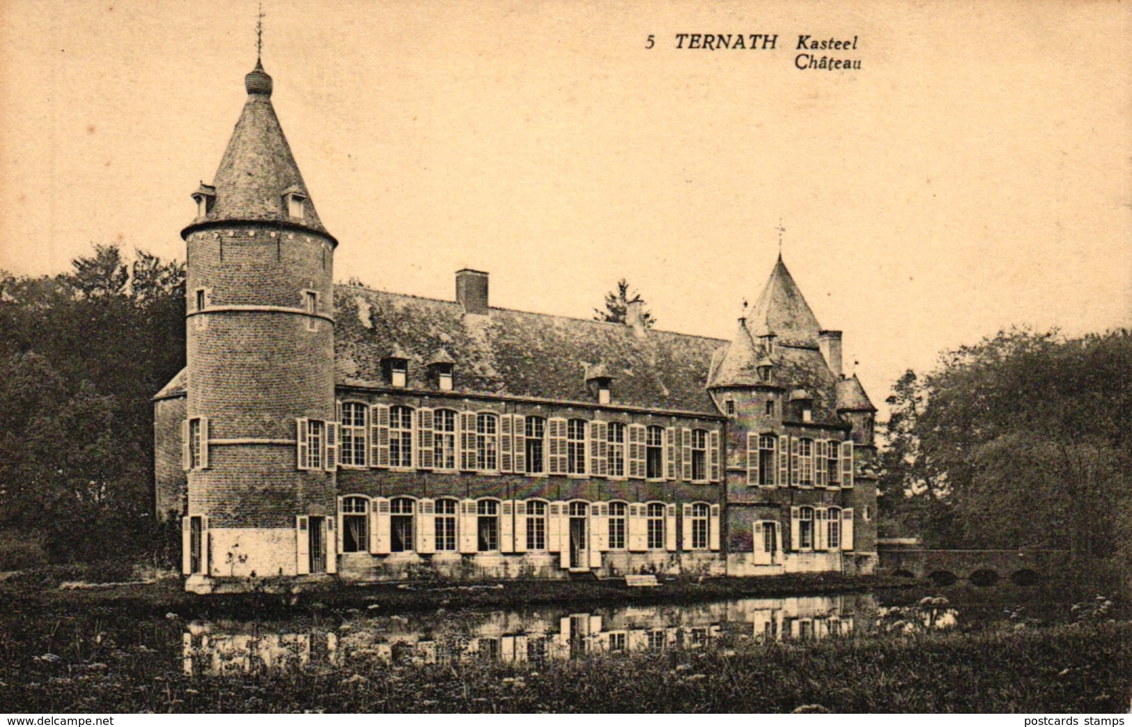 Ternath, Kasteel, Cháteau, Um 1910 - Ternat