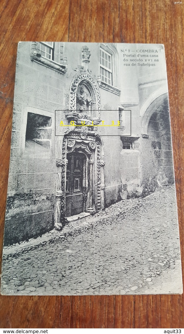 3 CPA CIRCULEES ANNÉES 1900 1910   PORTUGAL  CINTRA PORTO ET COIMBRA - Coimbra