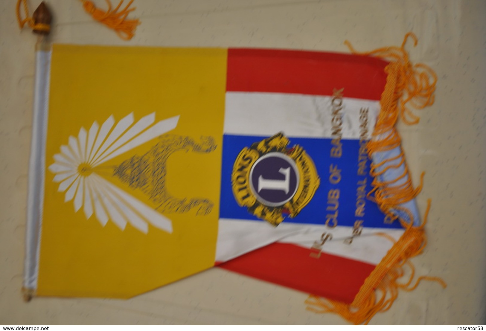 Rare Fanion Lion's Club   Bangkok - Other & Unclassified