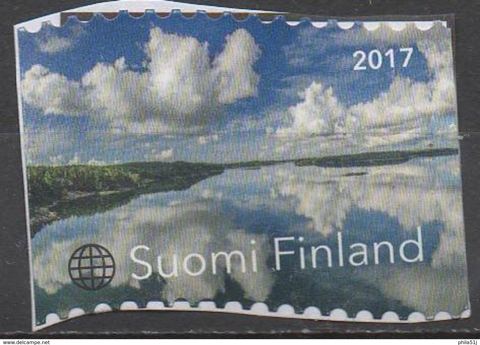 FINLANDE  2017 __  N°2463 __OBL VOIR SCAN  (Fragment) - Gebruikt