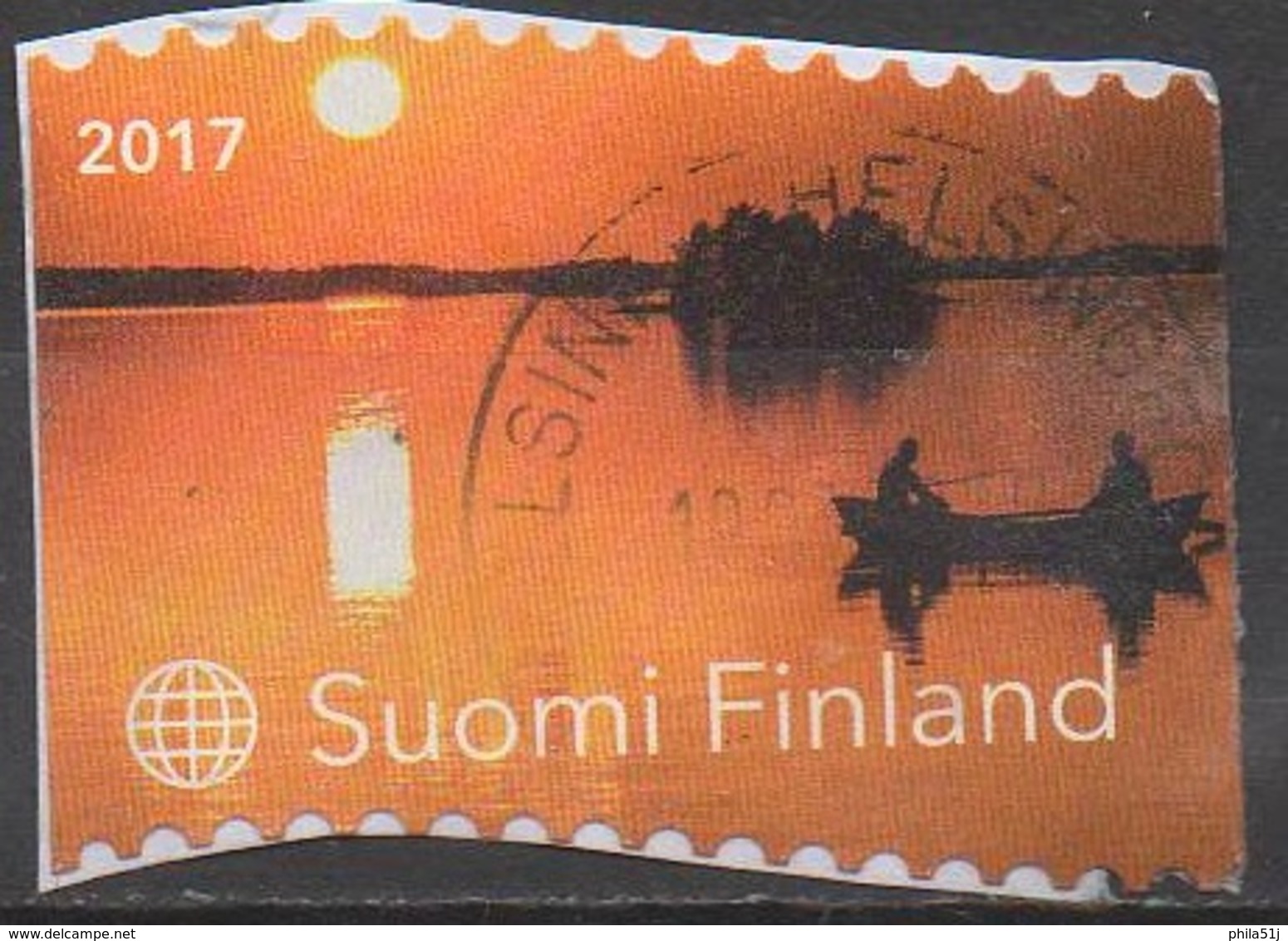 FINLANDE  2017 __  N°2462 __OBL VOIR SCAN  (Fragment) - Used Stamps