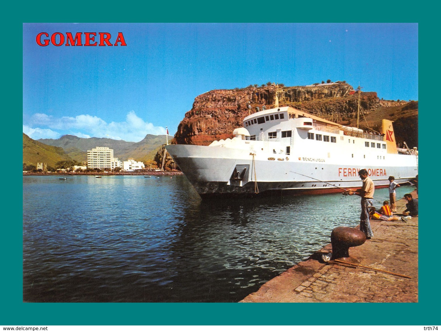Espagne Gomera San Sebastian Ferry Benchijigua ( Bateau, Navire ) - Gomera