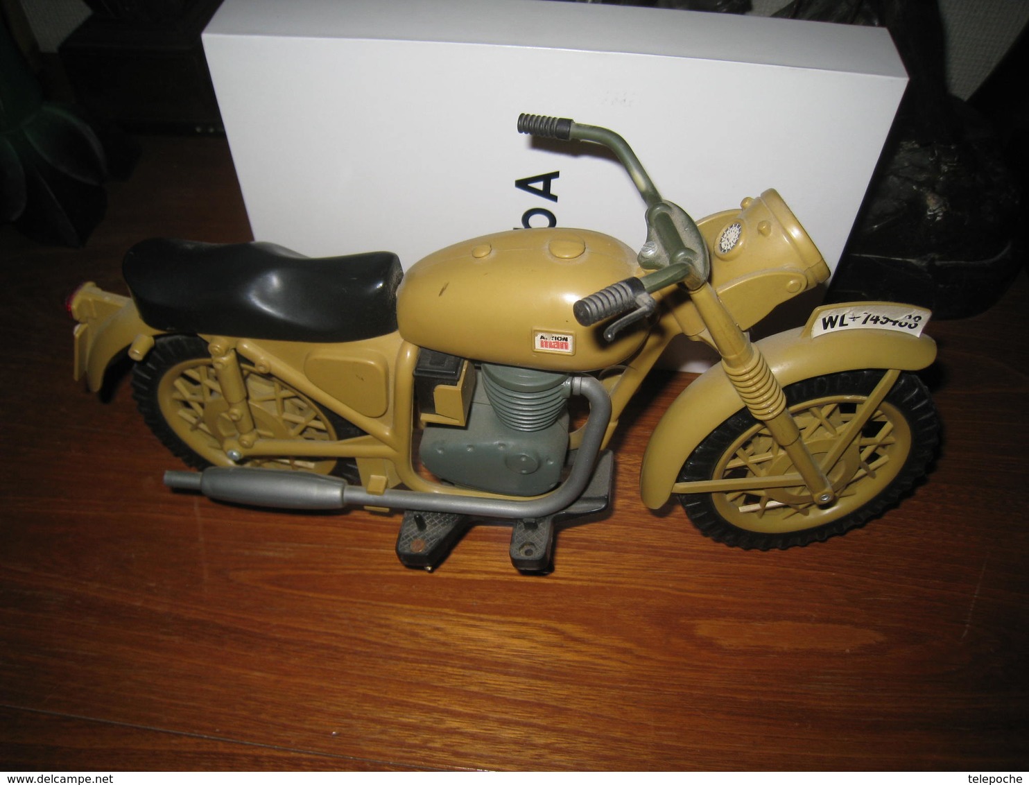 Lot De 2 Motos Avec Side Carset 1 Moto Seule,marque ACTION MAN/JOE - Toy Memorabilia