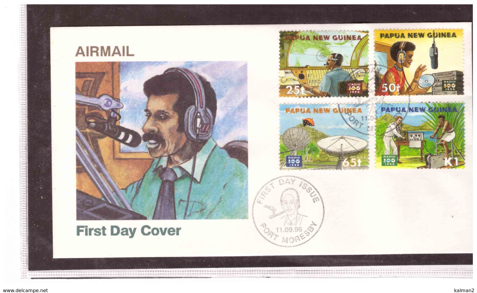 TEM10117    -    PAPUA  NEW GUINEA     /   FDC  Y&T.  Nr.   763/766 - Papua Nuova Guinea