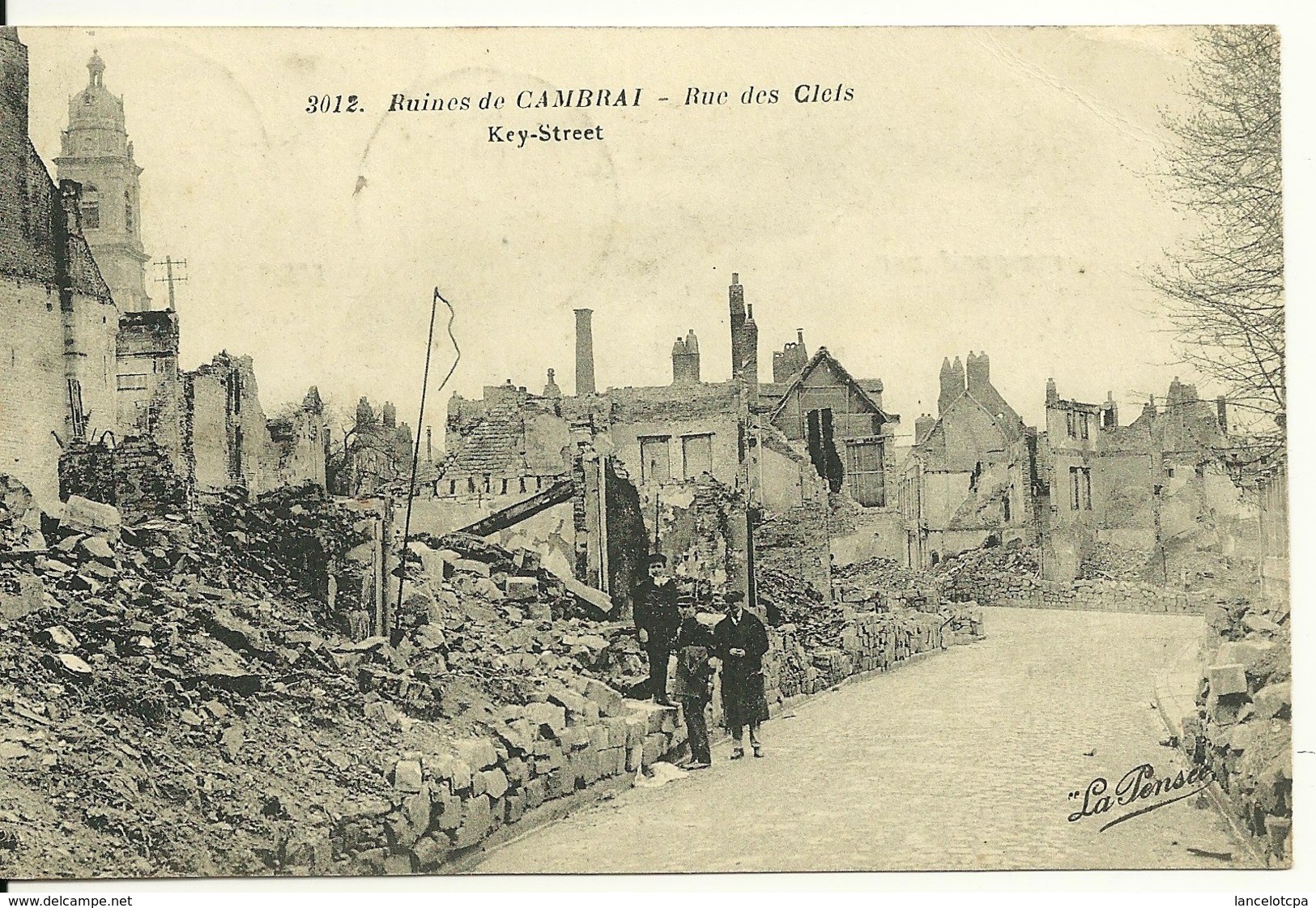 59 - RUINES De CAMBRAI / RUE DES CLEFS - Cambrai