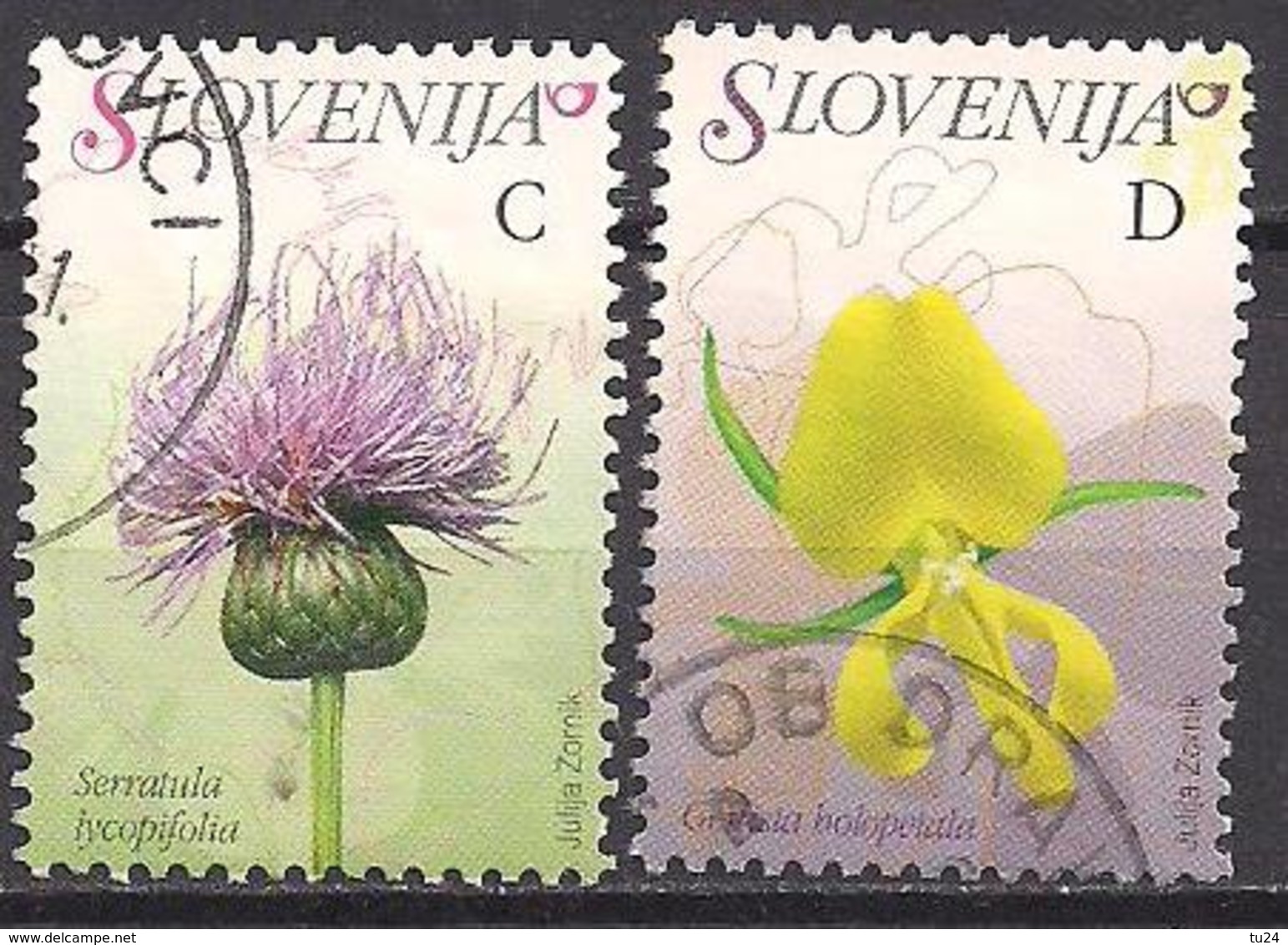 Slowenien  (2007)  Mi.Nr.  618 + 619  Gest. / Used  (9ad58) - Slowenien