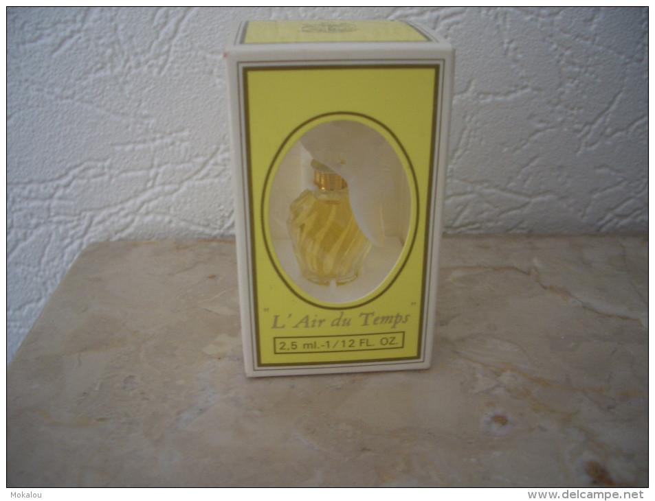 Miniature Ricci L'Air Du Temps 2.5ml - Miniatures Femmes (avec Boite)