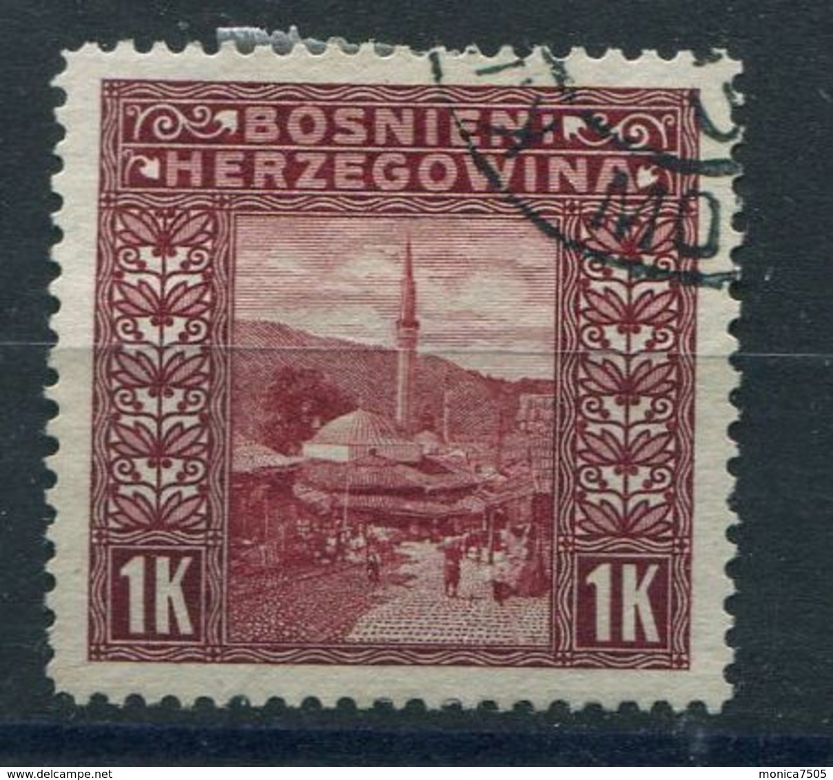 BOSNIE-HERZEGOVINE  ( POSTE ) : Y&T N° 42  TIMBRE  BIEN  OBLITERE . - Bosnia Herzegovina