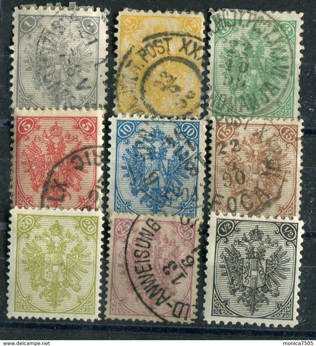 BOSNIE-HERZEGOVINE  ( POSTE ) : Y&T N°  1A/9A  TIMBRES  NEUFS  AVEC  TRACE  DE  CHARNIERE  ET  OBLITERES . - Bosnie-Herzegovine