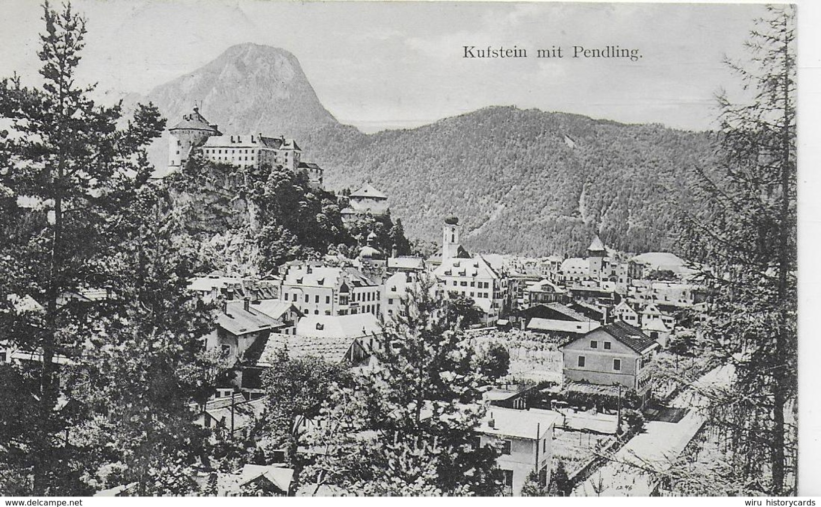 AK 0094  Kufstein Mit Pendling - Verlag Lippott & Karg Um 19ß9 - Kufstein