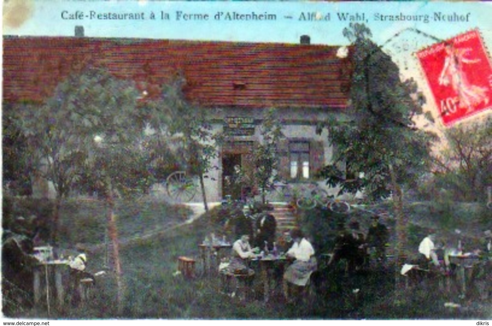 67-D'ALTENHEIM- A LA FERME CAFÉ RESTAURANT - Strasbourg