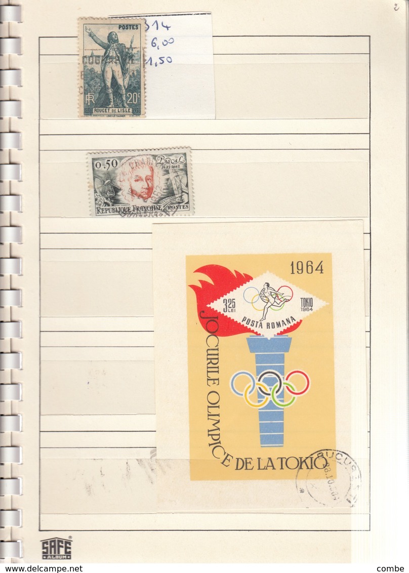 VIEUX CARNET CIRCULATION SAFE. TIMBRES   NEUFS** ET OBLITERES FRANCE 5 SCANS - Collections (sans Albums)