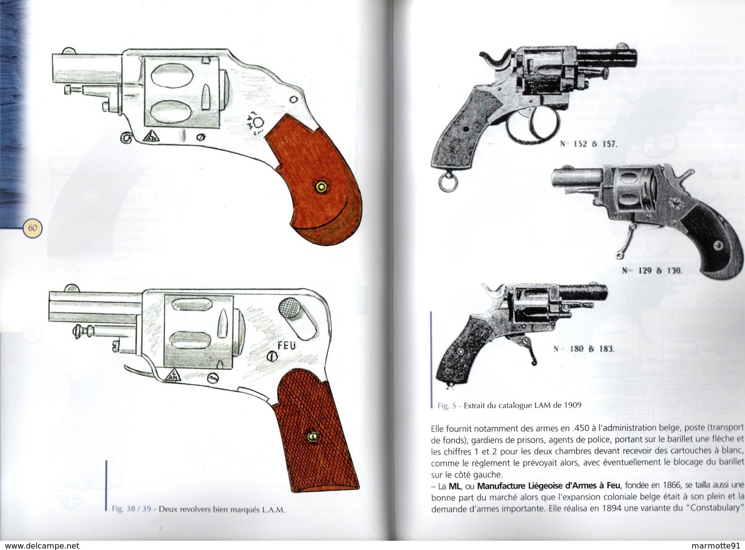 R.I.C. BULL DOG ET DERIVES  REVOLVER WEBLEY GUIDE COLLECTION - Français