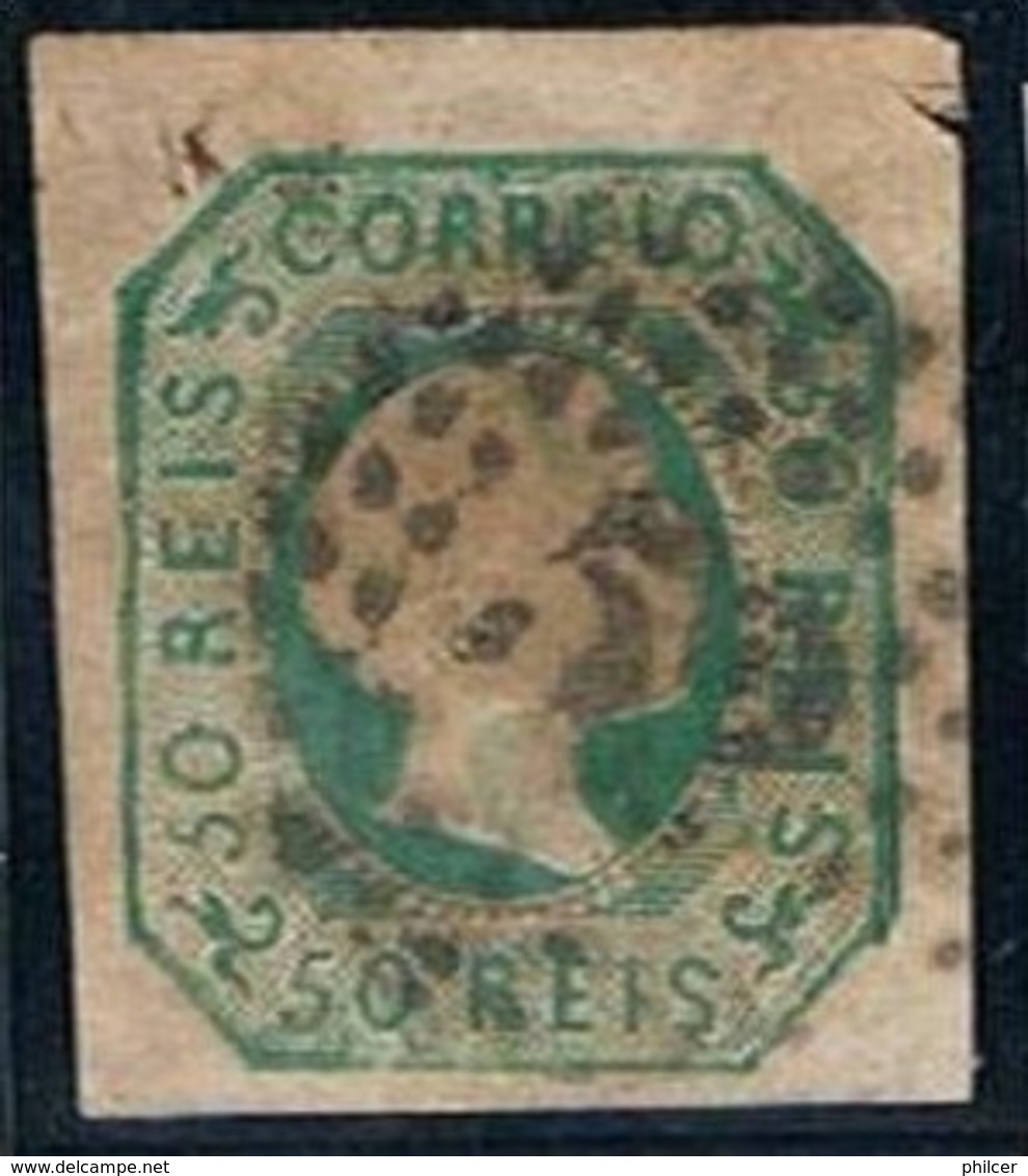 Portugal, 1855/6, # 8, Used - Used Stamps