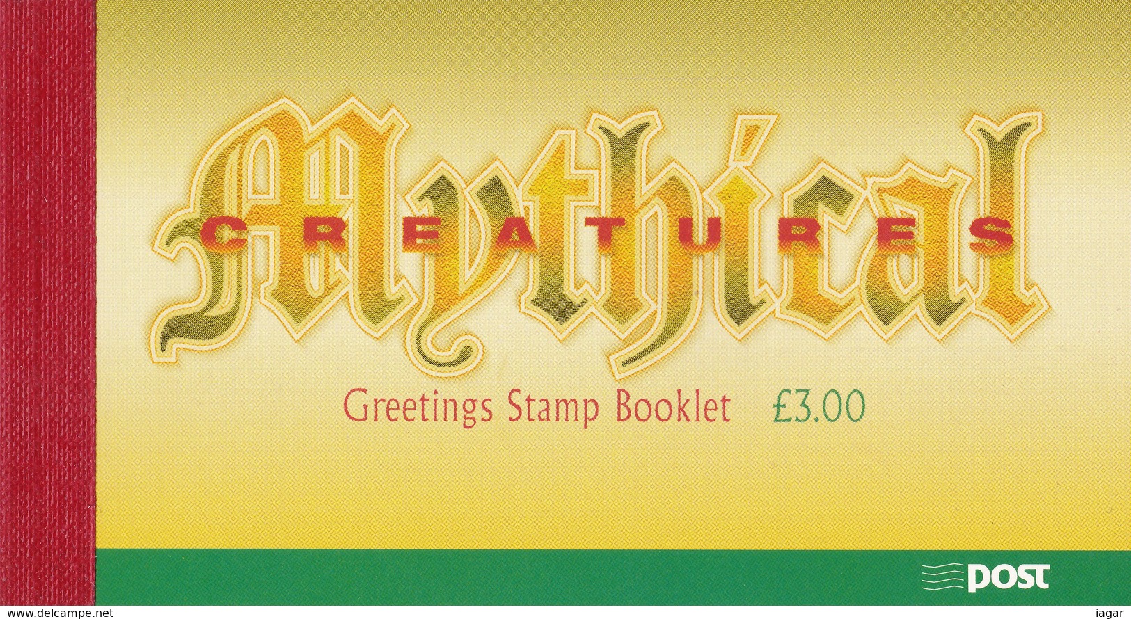 IRELAND 2000 - GREETINGS STAMPS - BOOKLET - Libretti