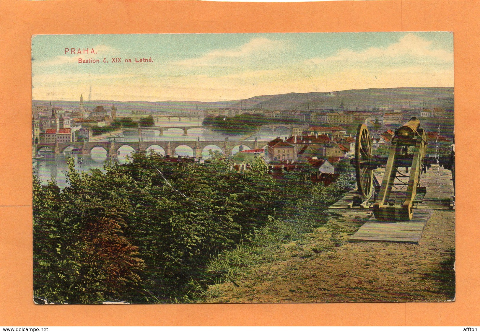 Prague Czech Republic 1908 Postcard - Tchéquie