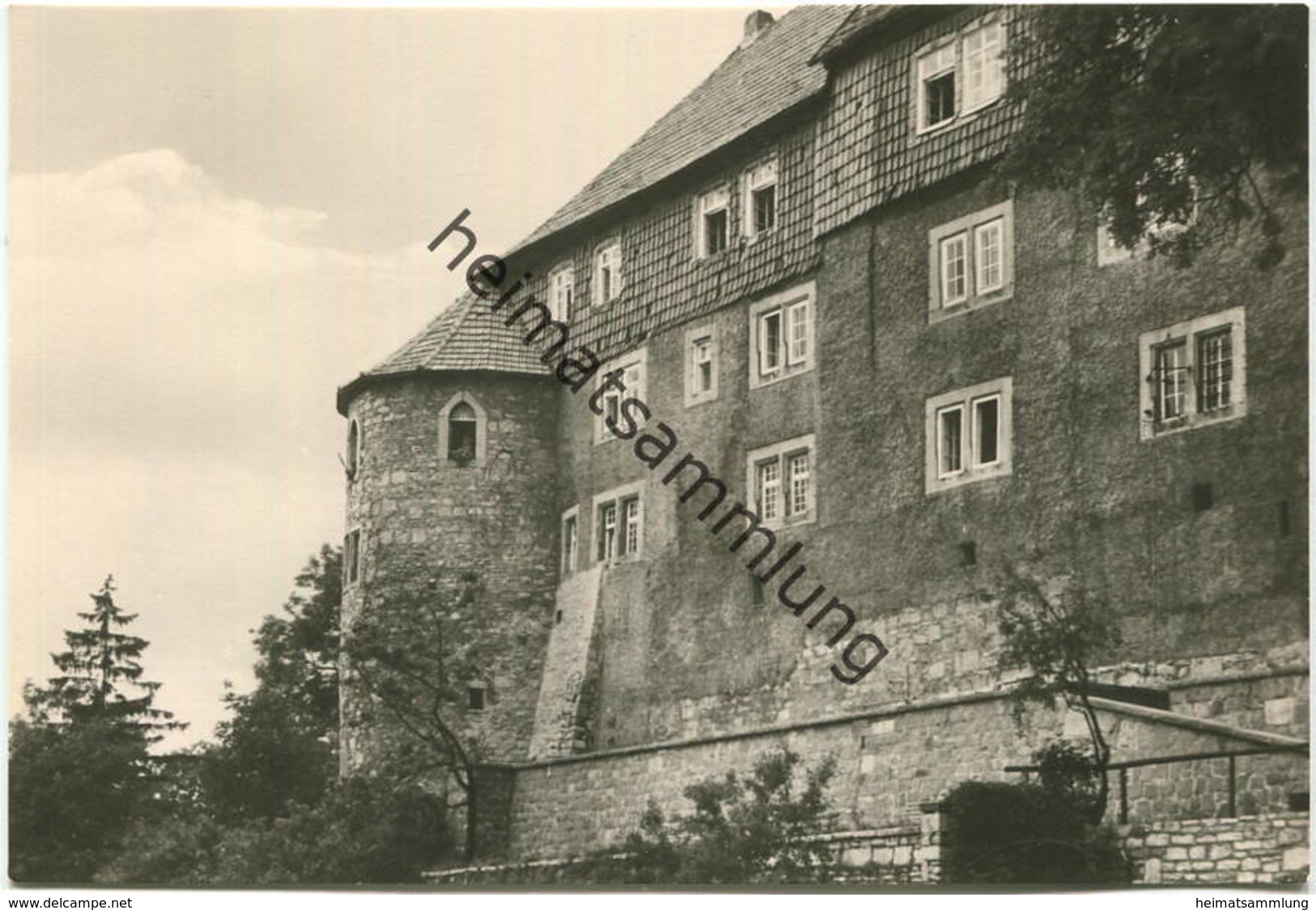 Worbis - Schloss Bodenstein - Foto-AK Grossformat - Verlag Konsum Fotocolor Magdeburg - Worbis