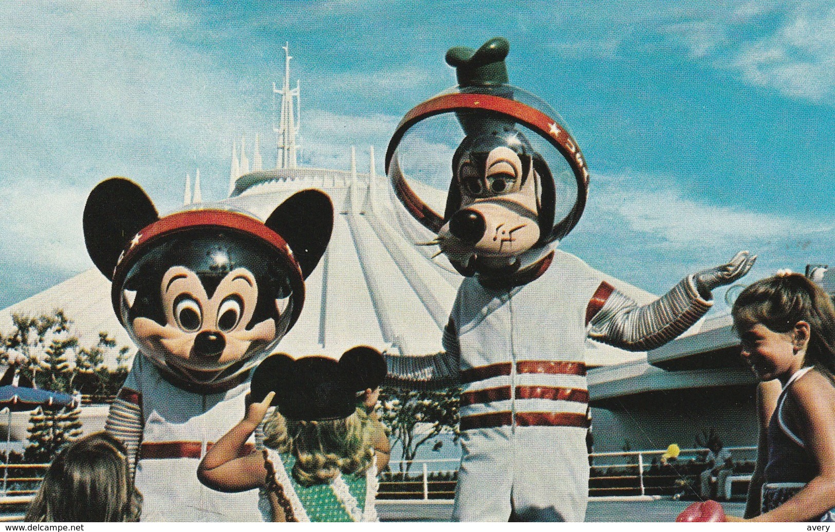 "Welcome To The Future" Mickey And Goofy Don Their Space Suits For A Journey Into Tomorrowland - Disneyworld