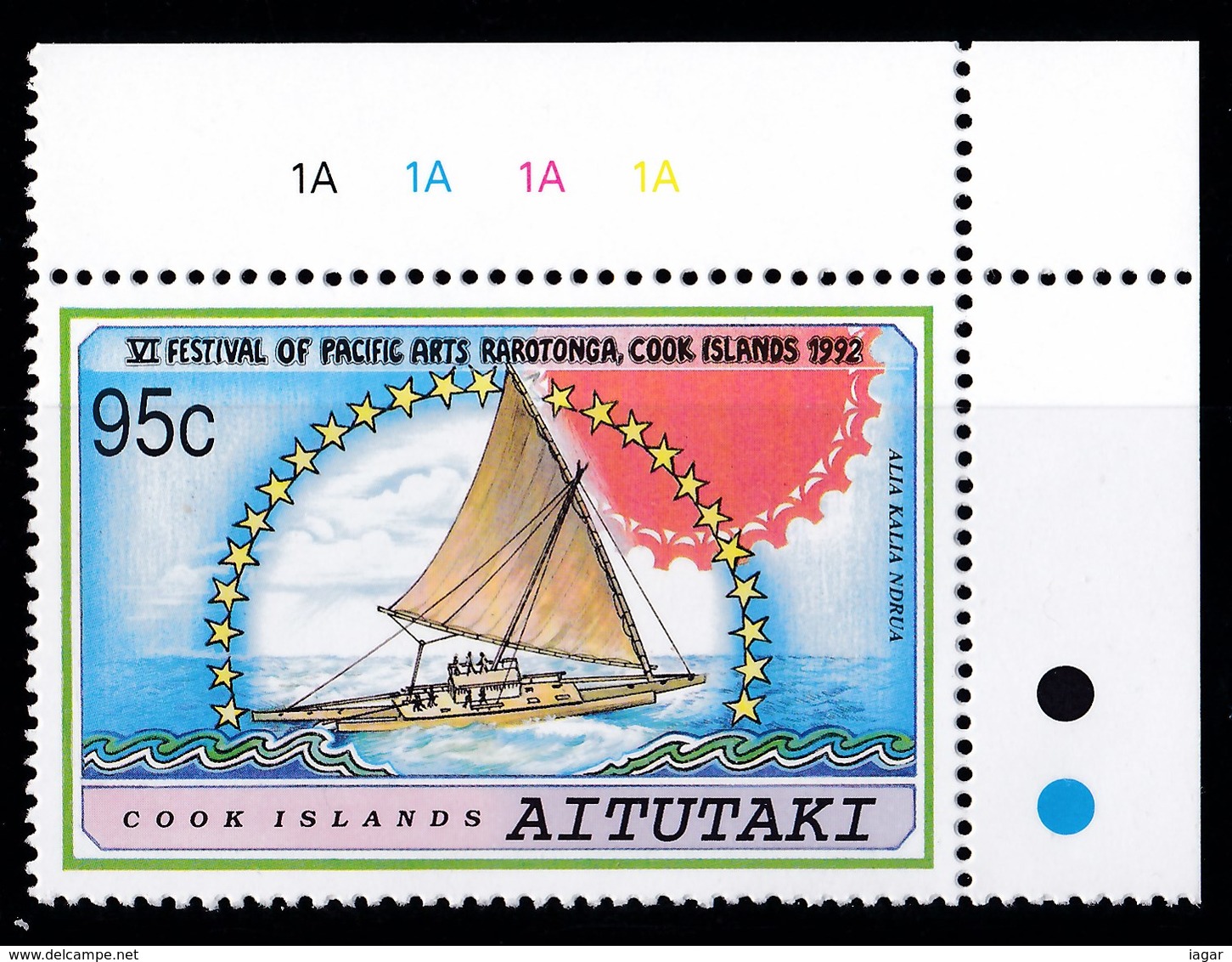 AITUTAKI 1992 FESTIVAL DELLE ARTI - Aitutaki