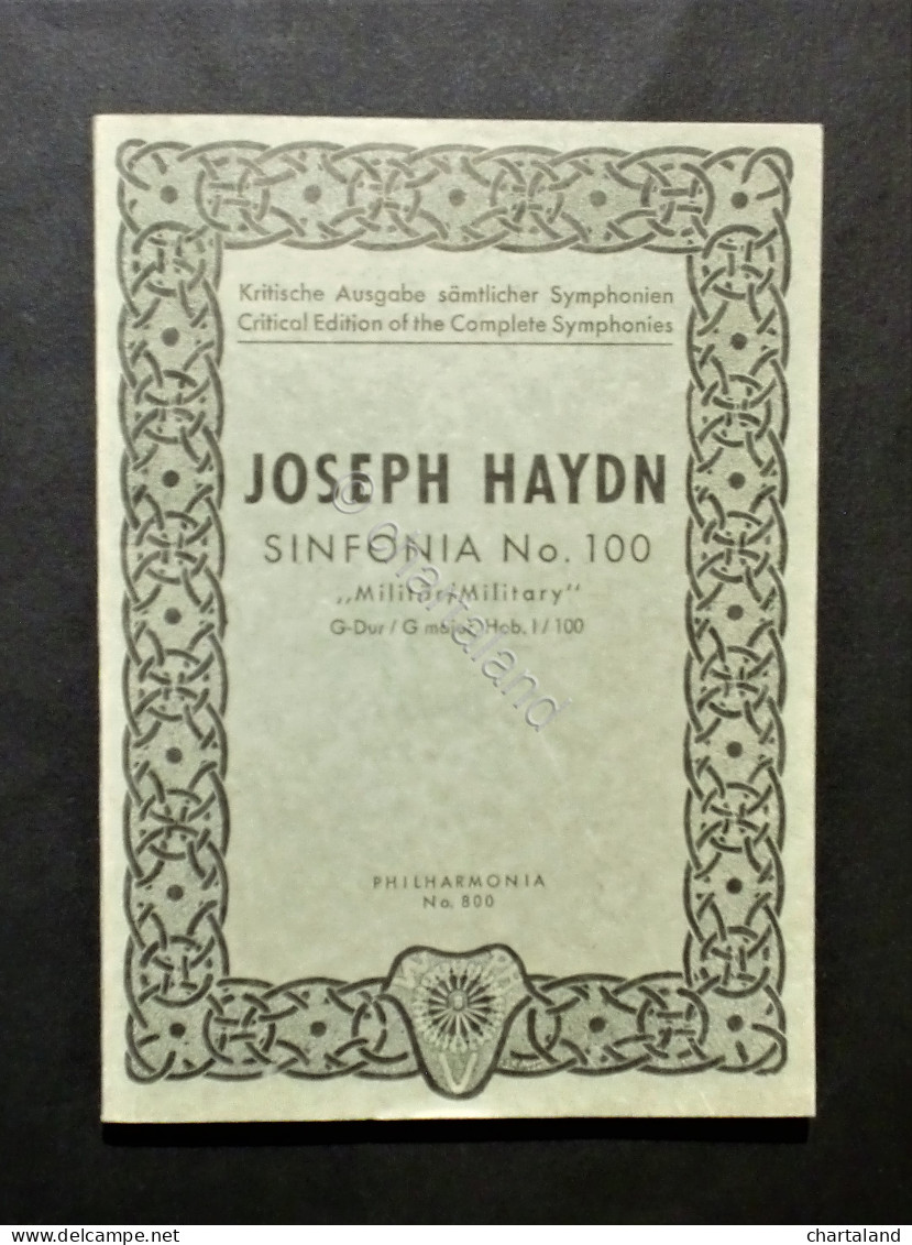 Musica Spartiti - Philharmonia No. 795 - Joseph Haydn - Sinfonia No. 95 - Sin Clasificación