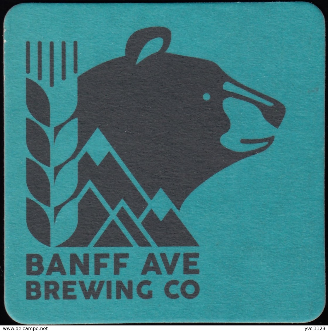 BEER MATS - Banf Ave Brewing Co (*) (BM108) - Beer Mats