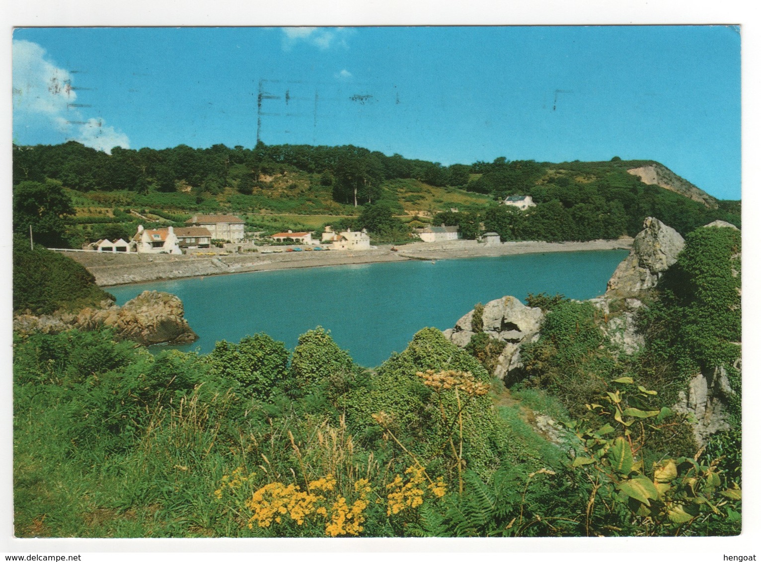 Timbre Yvert N° 377 / Cp , Carte , Postcard Du 28/08/1986 - Jersey