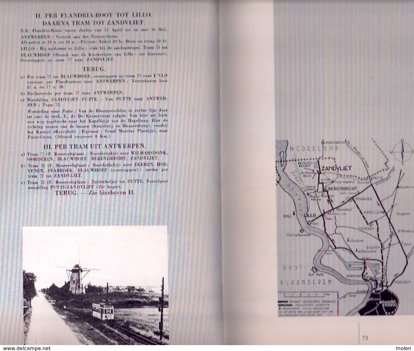 ANTWERPEN TUSSEN POLDER EN HAVEN 201pp ©1984 SCHELDE urbanisatie Lillo Zandvliet Berendrecht heemkunde geschiedenis Z751