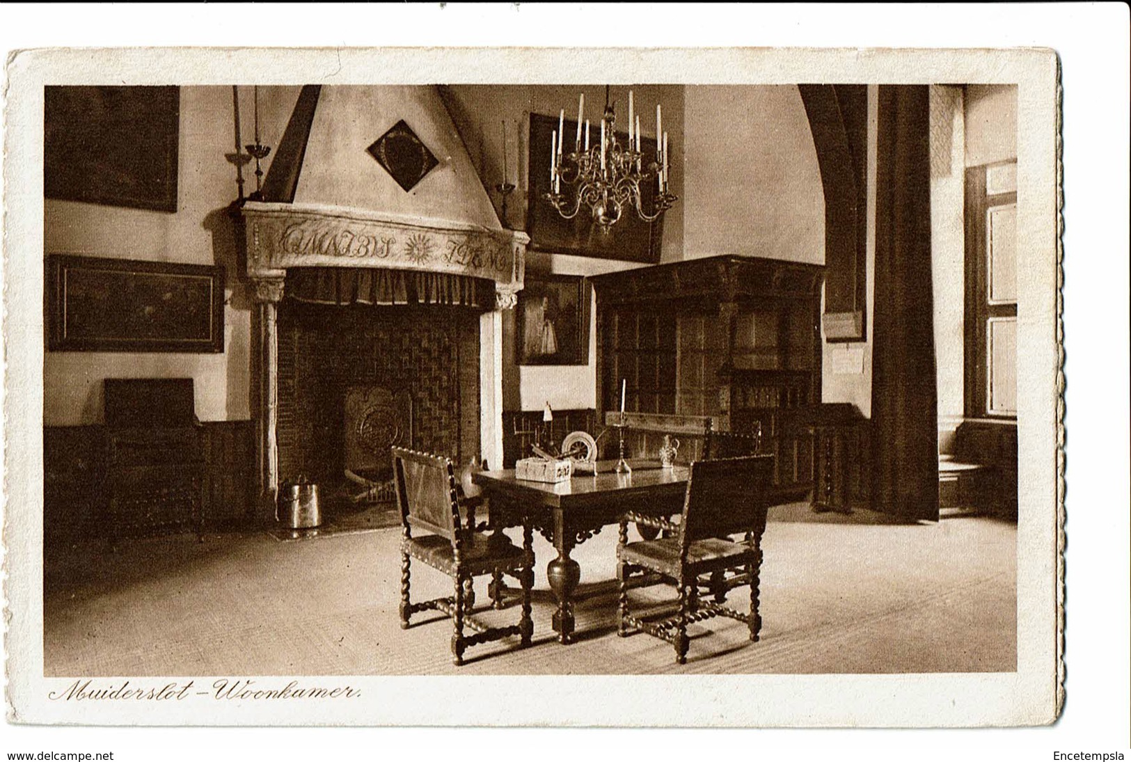 CPA - Carte Postale -Pays-Bas - Muiderslot -Woonkamer -S3813 - Andere & Zonder Classificatie