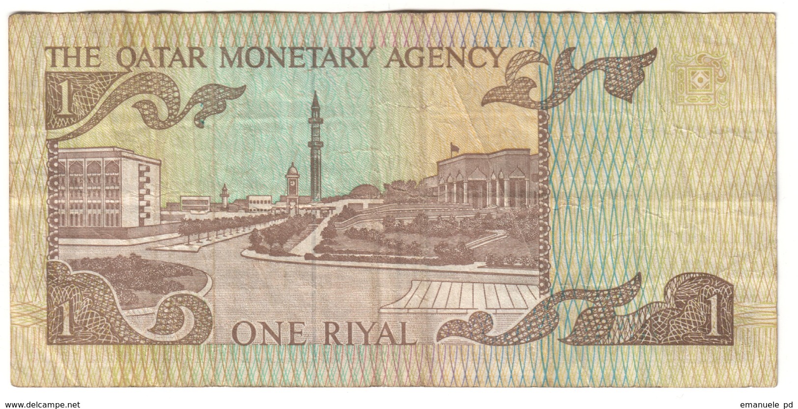 Qatar 1 Riyal 1980 - Qatar