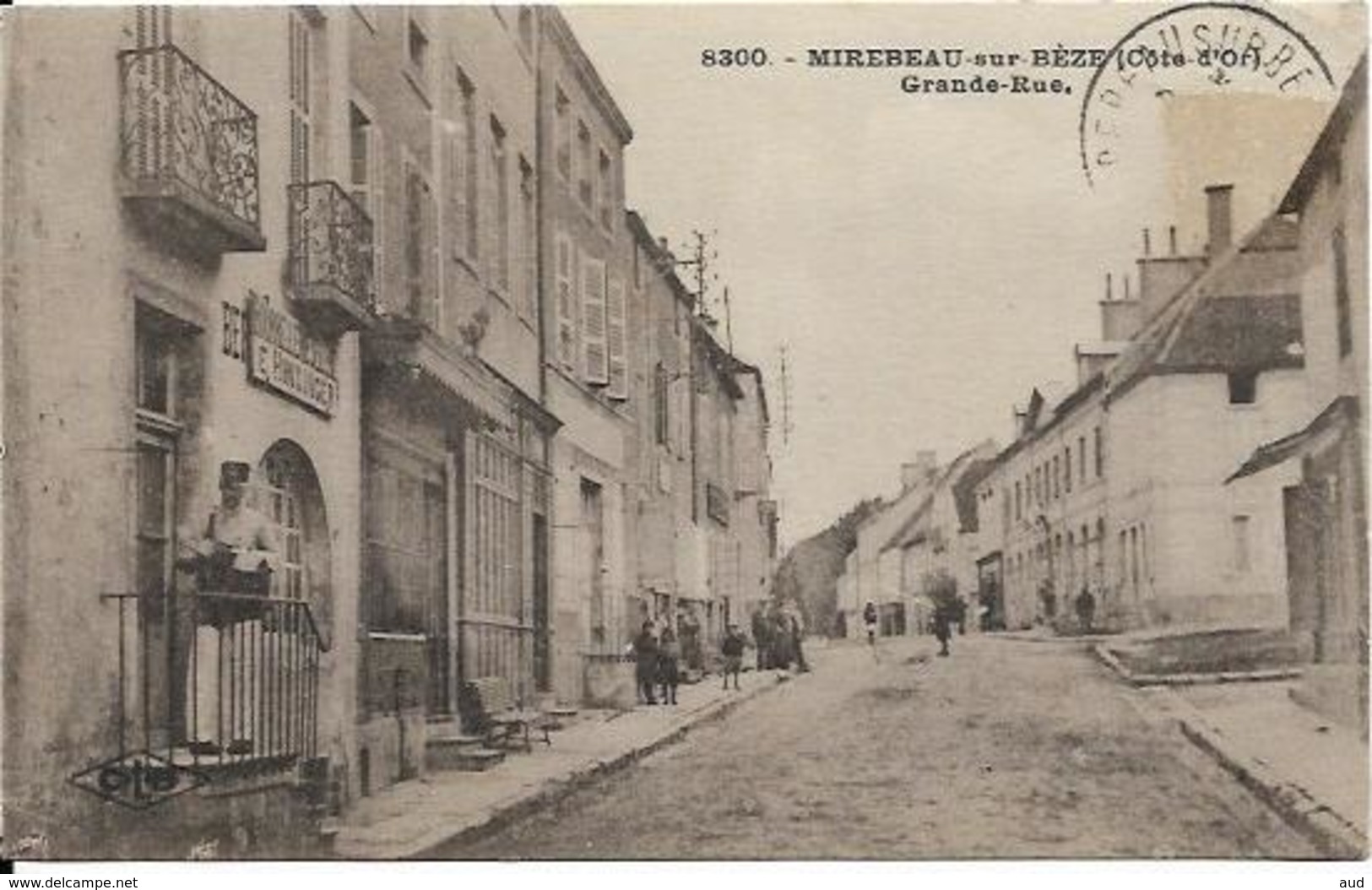 MIREBEAU SUR BEZE, Grande Rue, Facteur - Mirebeau