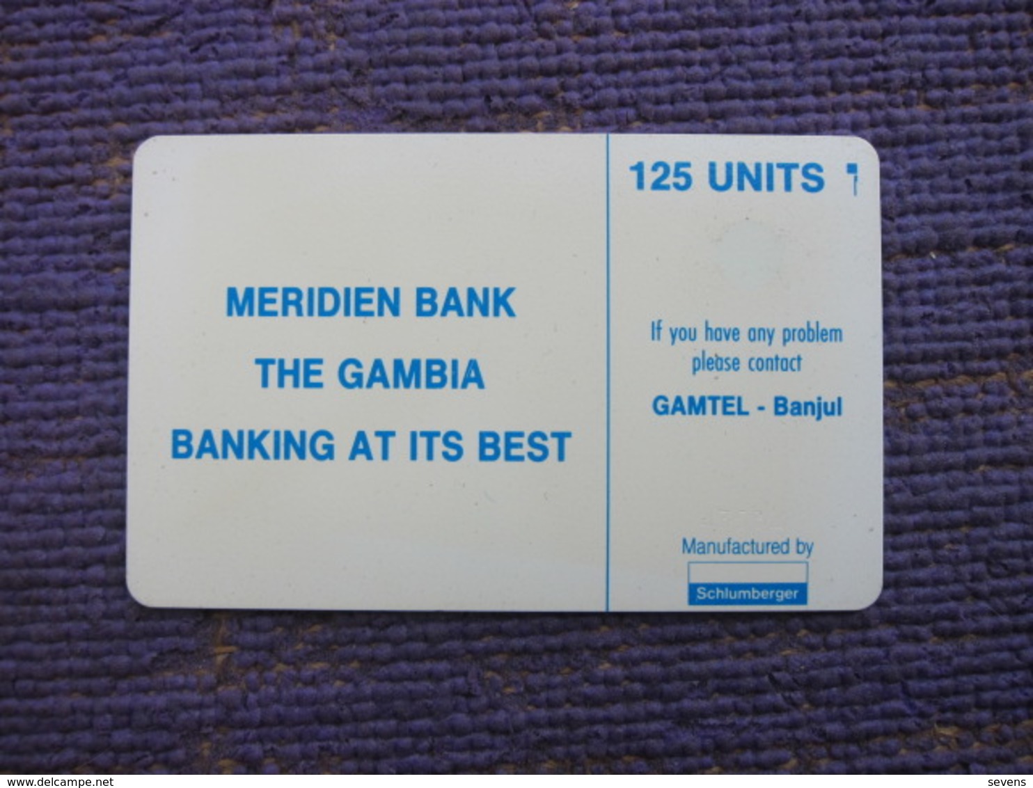 GAM-04 Blue Logo,Batch Number: 43532 - Gambie