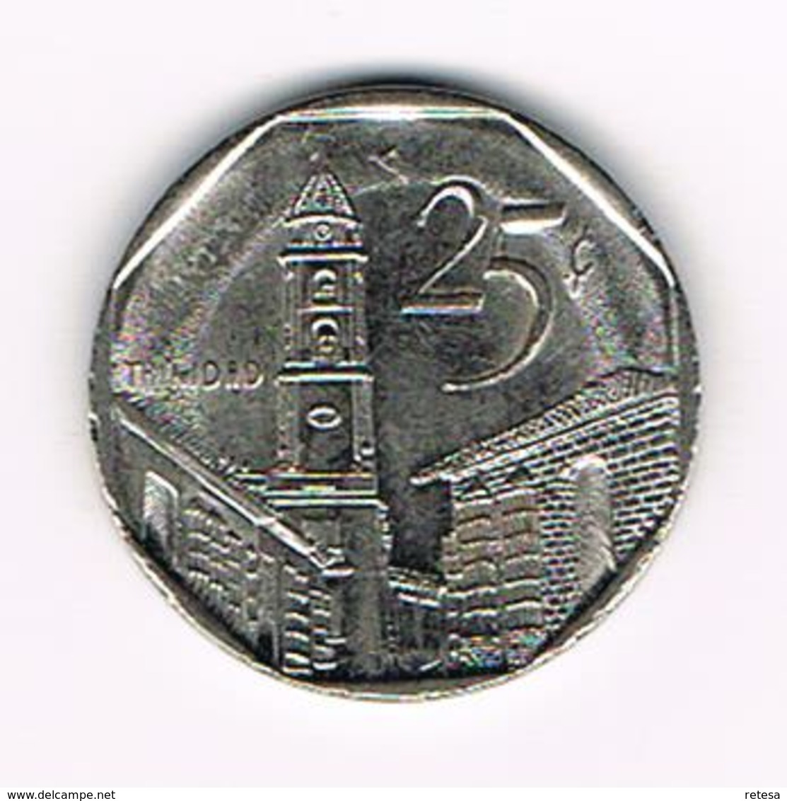 /  CUBA  25 CENTAVOS   2008 - Cuba