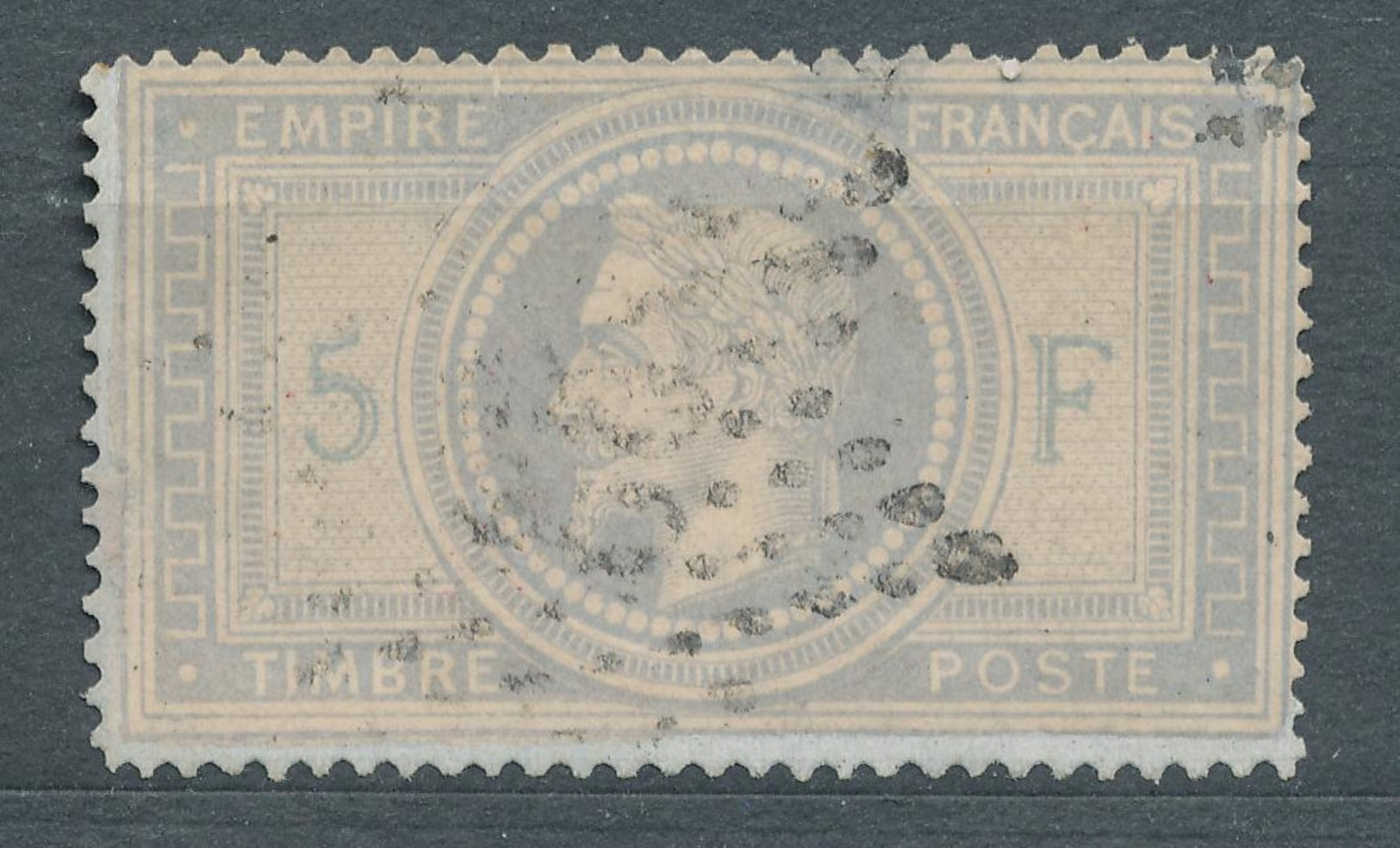 N° 33 TIMBRE AVEC PETIT DEFAUT - 1863-1870 Napoleon III With Laurels