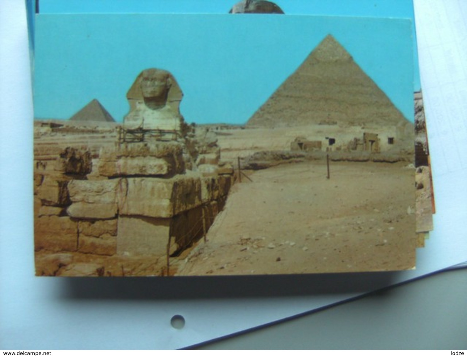 Egypte Egypt Giza Sphinx And Khefreh Pyramid - Sphynx