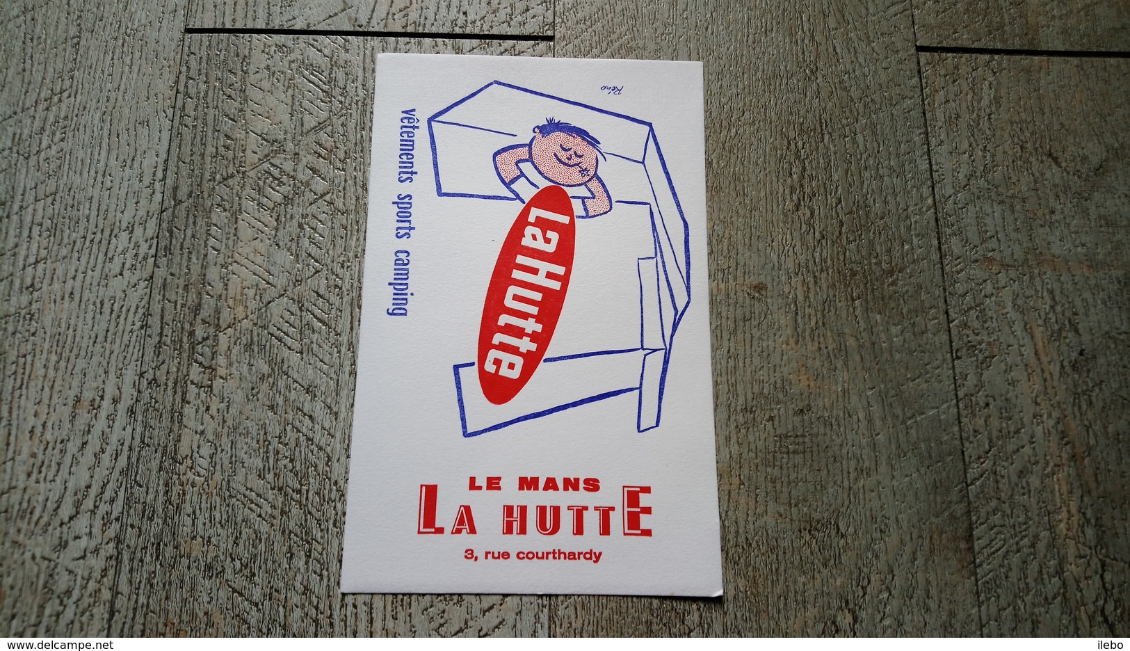 Buvard La Hutte Le Mans Vêtements Sport Camping Rue Couthardy Réno - Sports