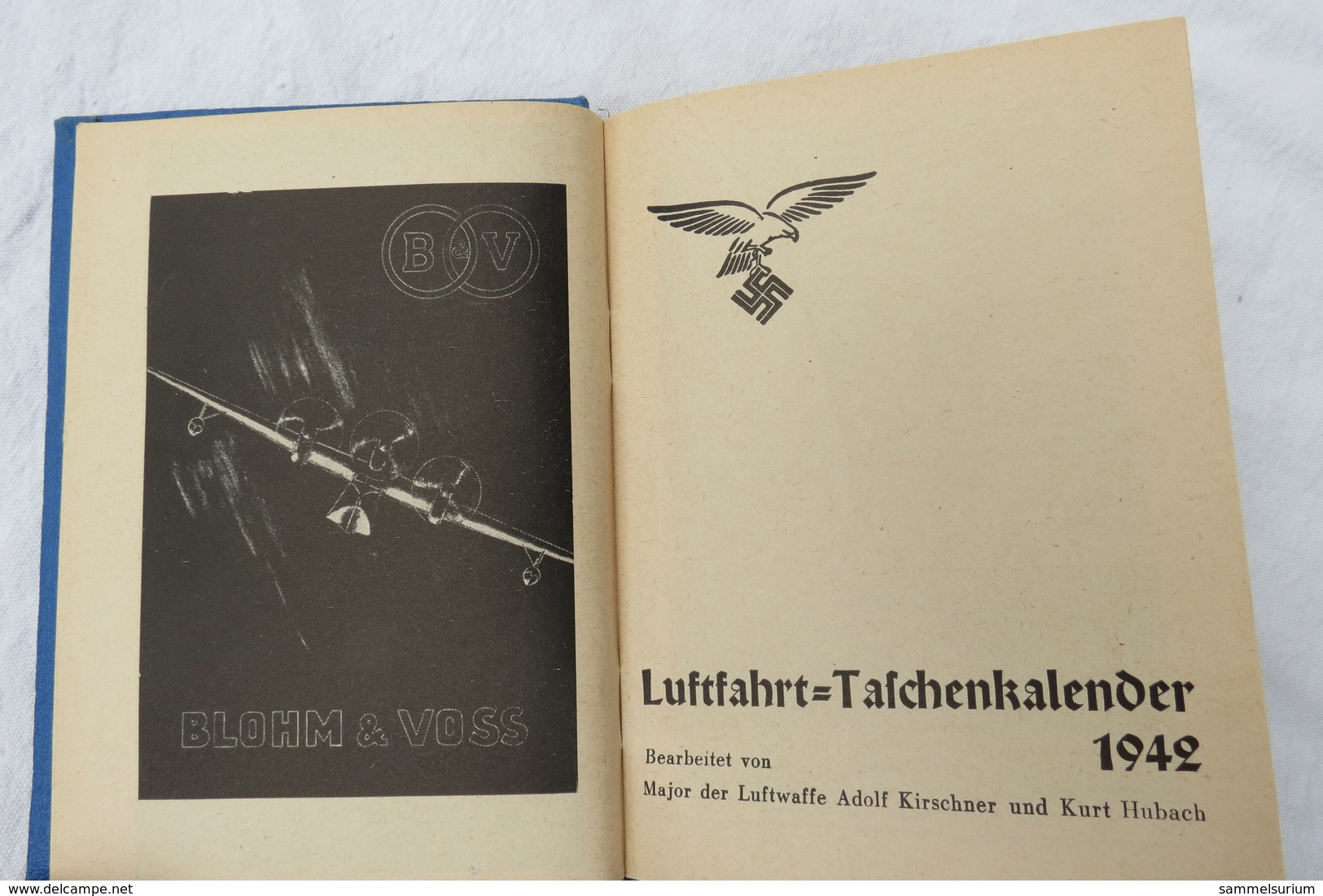 Luftfahrt-Taschenkalender Von 1942 - Calendarios