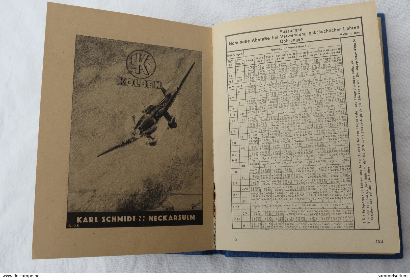 Luftfahrt-Taschenkalender Von 1942 - Calendarios