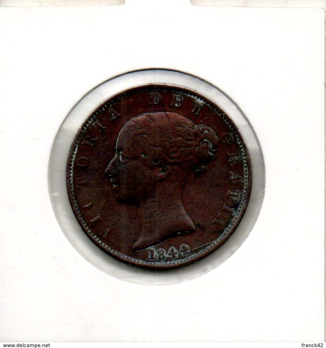 1 Penny Victoria 1844 - D. 1 Penny