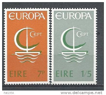 Irlande 1966 N°187/188 Neufs ** Europa - Neufs