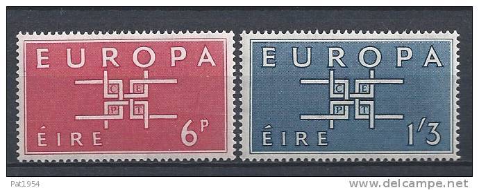 Irlande 1963 N°159/160 Neufs ** Europa - Neufs