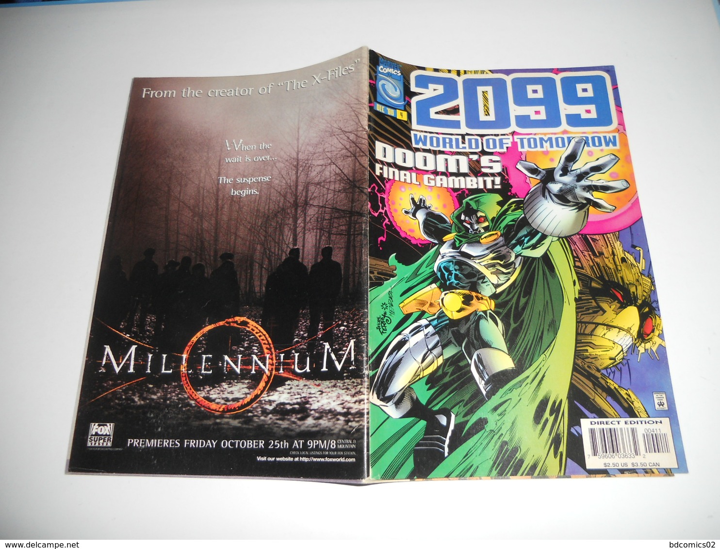 Doom 2099 World Of Tomorrow 4 Marvel Doom's Final Gambit !  En V O - Marvel